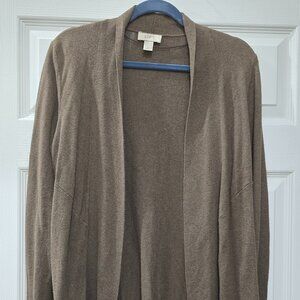 Women's Brown Cardigan, Size S